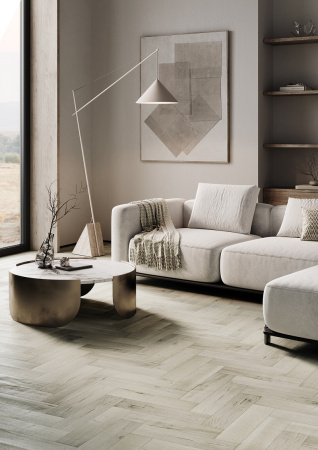 Кварцевый ламинат Fargo Штучный паркет Дуб Лондонский Туман 44-81996-14